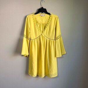 Dance & Marvel small yellow dress